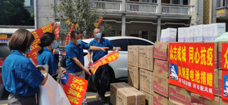 中國船舶風帆銷售廣州分公司攜手經(jīng)銷商捐贈防疫物資，助力疫情防控